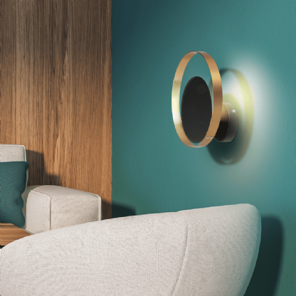 ARANDELA IRON PARA 1 LAMPADA G9 - MAIS LUZ