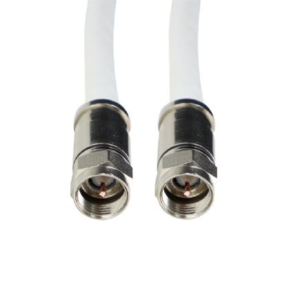CABO COAXIAL RF06 COM CONECTOR RG06 3 METROS - DUAL COMP