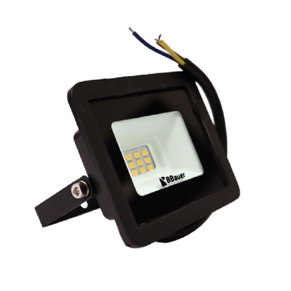 PROJETOR LED SLIM 10W BIVOLT LUZ BRANCA 6500K 900LM IP66 - BBAUER