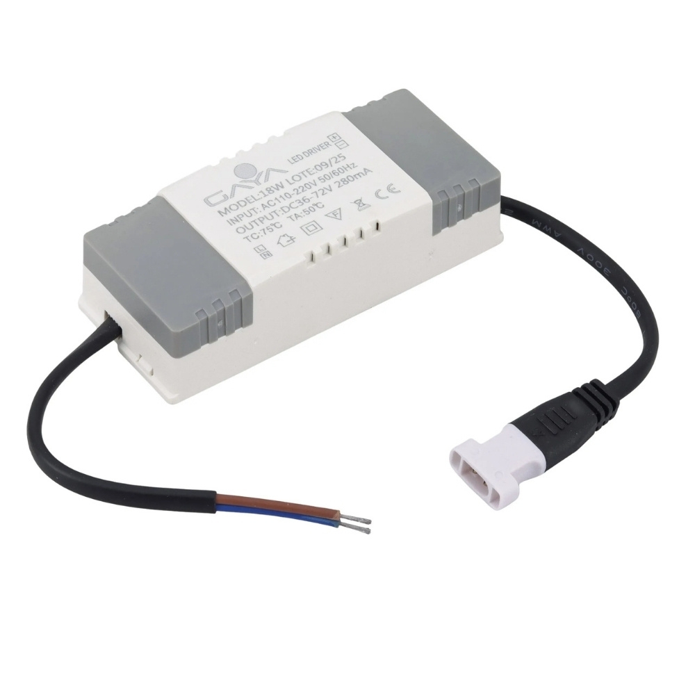 SPOT MIRA EMBUTIR 18W BIVOLT 3000K 1800LM QUADRADO IP20 - GAYA