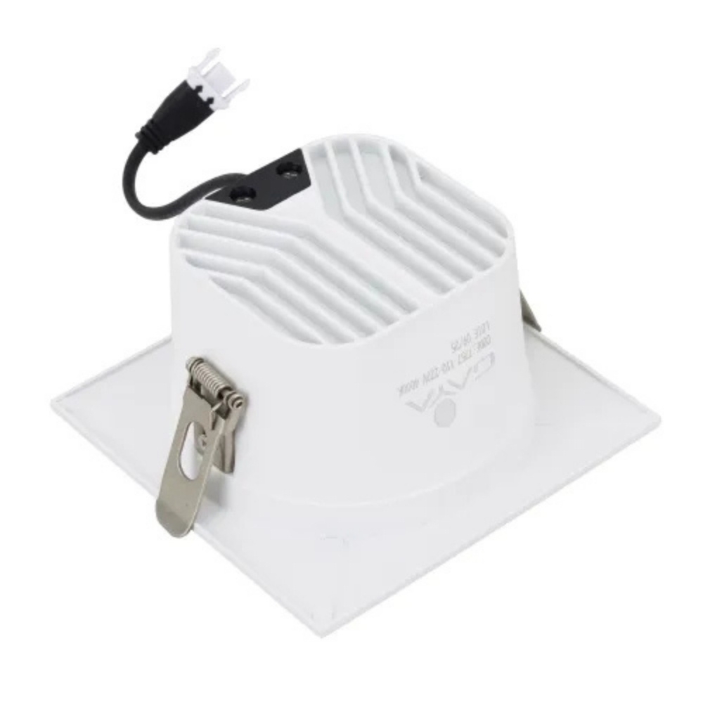 SPOT MIRA EMBUTIR 18W BIVOLT 4000K 1800LM QUADRADO IP20 - GAYA