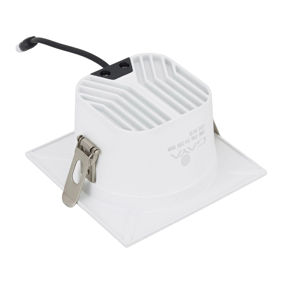 SPOT MIRA EMBUTIR 18W BIVOLT 4000K 1800LM QUADRADO IP20 - GAYA