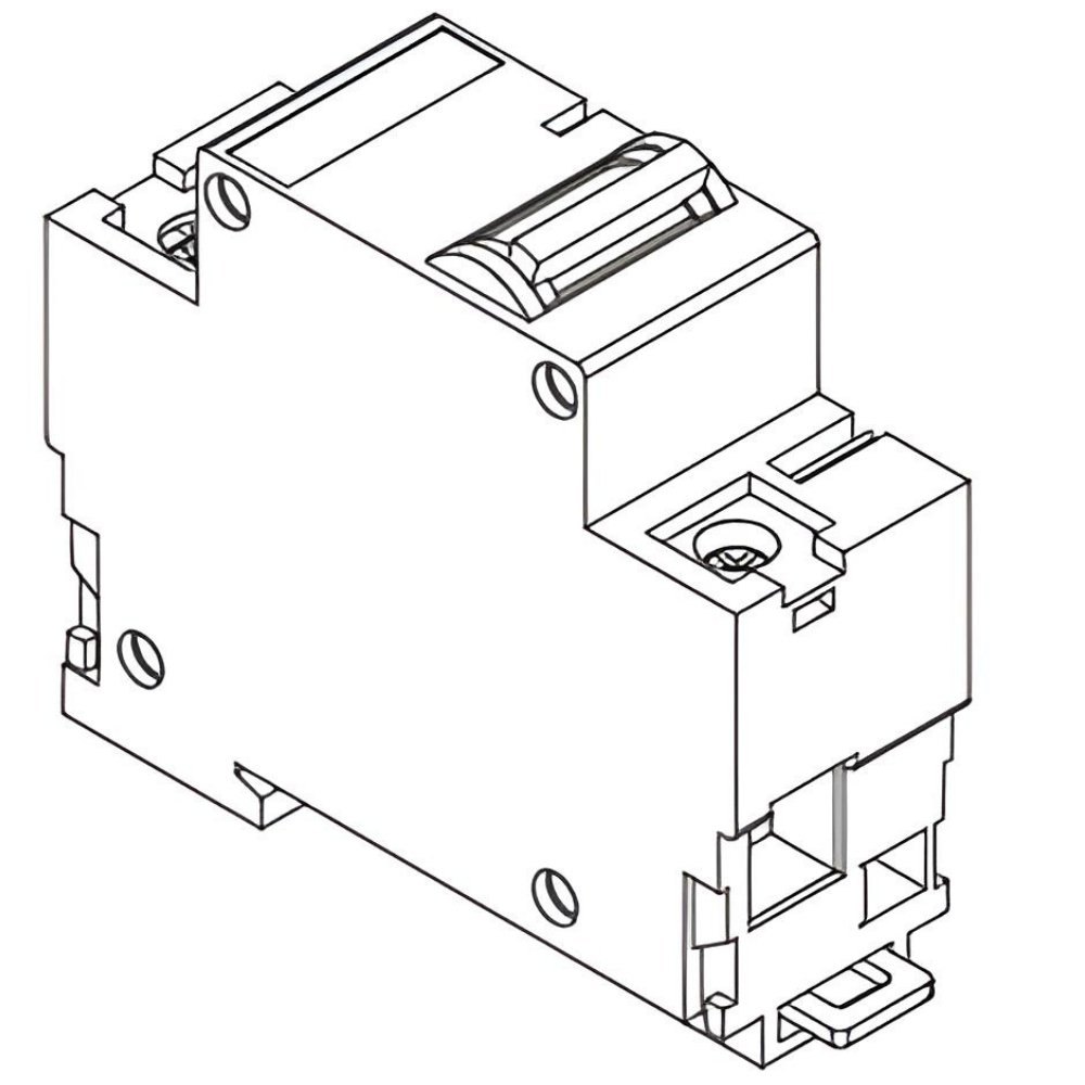 DISJUNTOR DIN 1 POLO 70A 5KA CURVA C - WEG