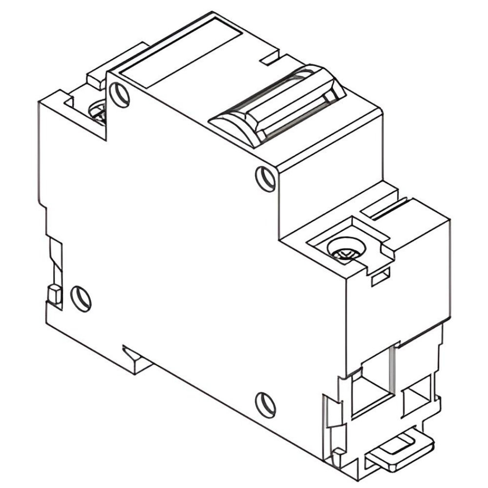 DISJUNTOR DIN 1 POLO 125A 5KA CURVA C - WEG