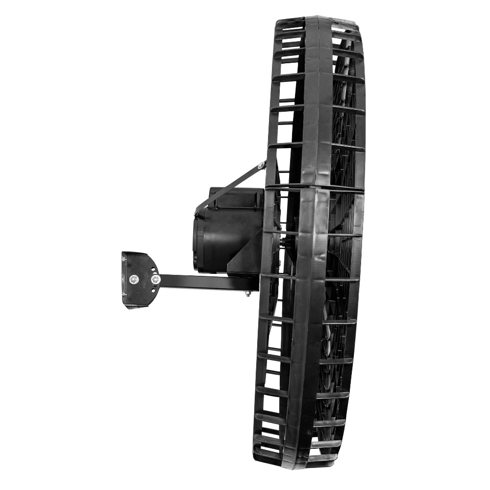 VENTILADOR SUPER DELTA OSCILANTE PAREDE 1/2CV BIVOLT 1METRO PRETO - VENTI-DELTA