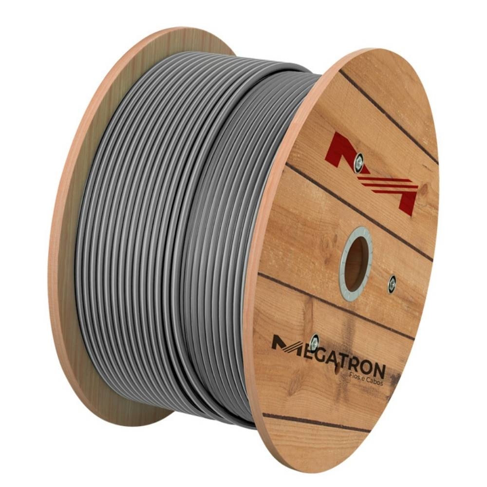 CABO CCI 50X2 PARES PARA TELEFONE CINZA - MEGATRON