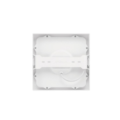 PAINEL LED SOBREPOR 18W BIVOLT LUZ BRANCA 6500K QUADRADO 20CM 1250 LUMENS - STELLA
