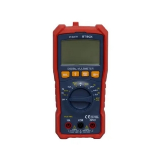 MULTIMETRO DIGITAL PORTATIL TRUE RMS AC/DC - STECK