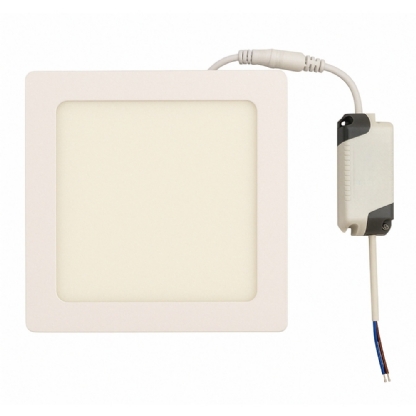 PAINEL LED EMBUTIR 12W QUADRADO BIVOLT LUZ BRANCA 6500K 720LM 17CM - B.BAUER