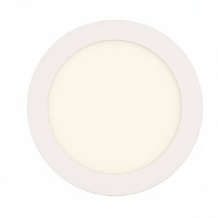 PAINEL LED EMBUTIR 12W REDONDO BIVOLT LUZ BRANCA 6500K 720LM 17CM - B.BAUER