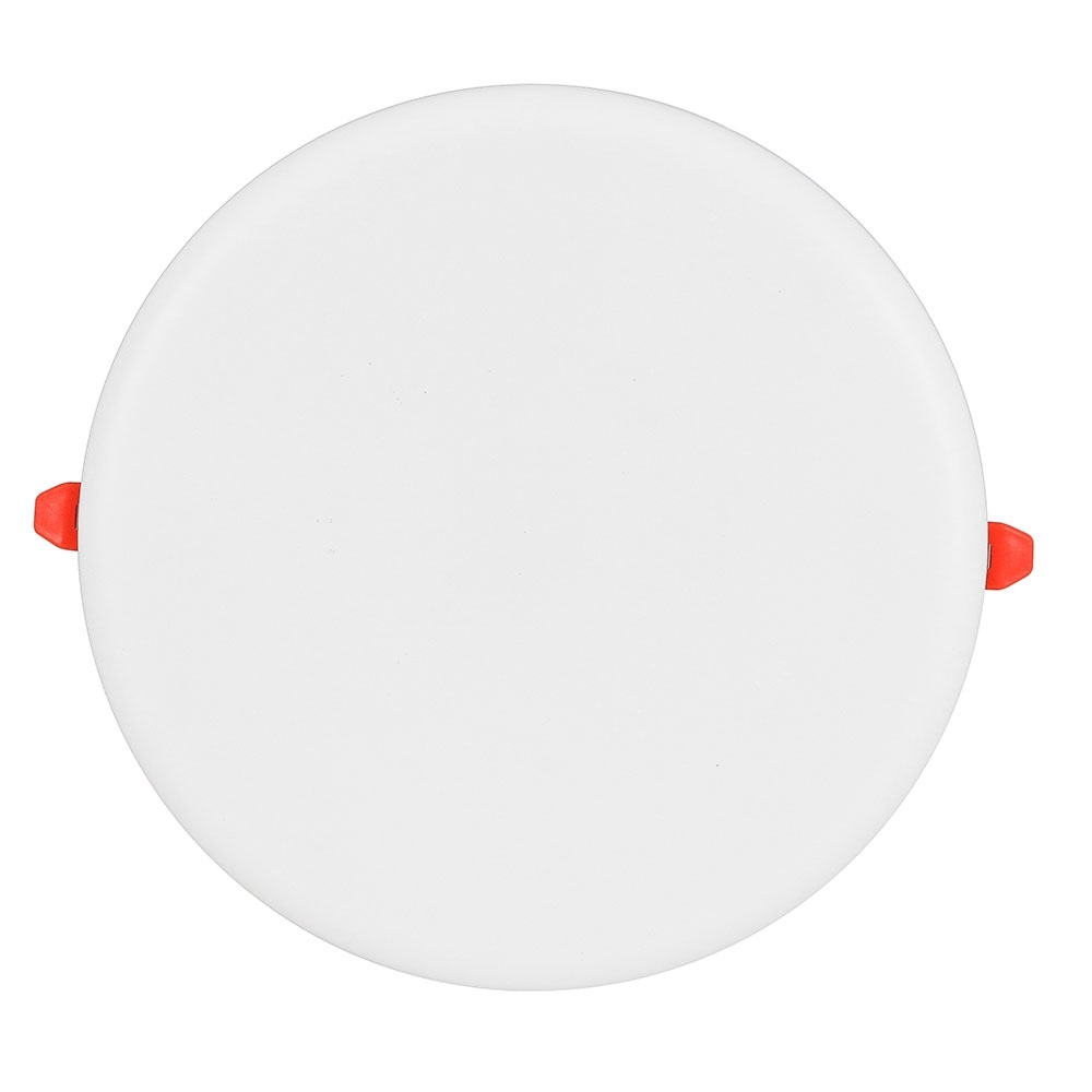 PAINEL LED EMBUTIR 18W BIV 3000K REDONDO BORDA INFINITA COM OPCAO SOBREPOR SEM SUPORTE - GAYA