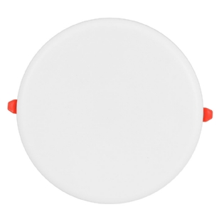 PAINEL LED EMBUTIR 18W BIV 3000K REDONDO BORDA INFINITA COM OPCAO SOBREPOR SEM SUPORTE - GAYA