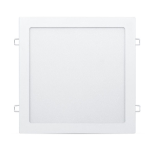PAINEL LED EMBUTIR SLIM 24W BIVOLT LUZ AMARELA 3000K 1920LM QUADRADO 58CM - LEDVANCE