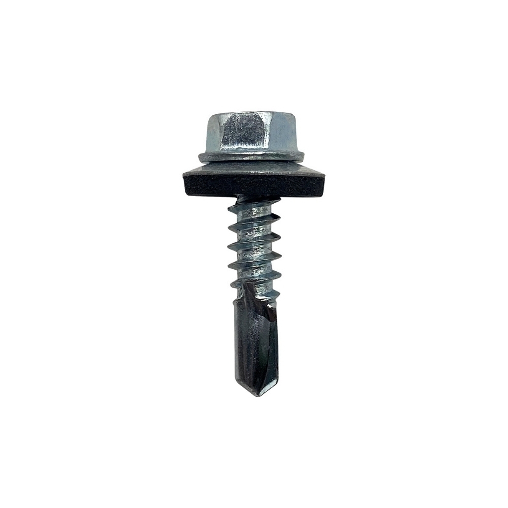 PARAFUSO AUTO-BROCANTE COM ARRUELA 12X7/8 COM 10 PECAS - SFORPLAST