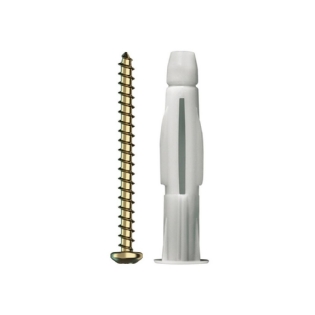 PARAFUSO MADEIRA PHILIPS 6X70 BUCHA 10 MULTIUSO COM 25 PECAS - SFORPLAST