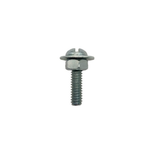 PARAFUSO MAQUINA REDONDO 1/4X3/4 + PORCA E ARRUELA COM 5 PECAS - SFORPLAST