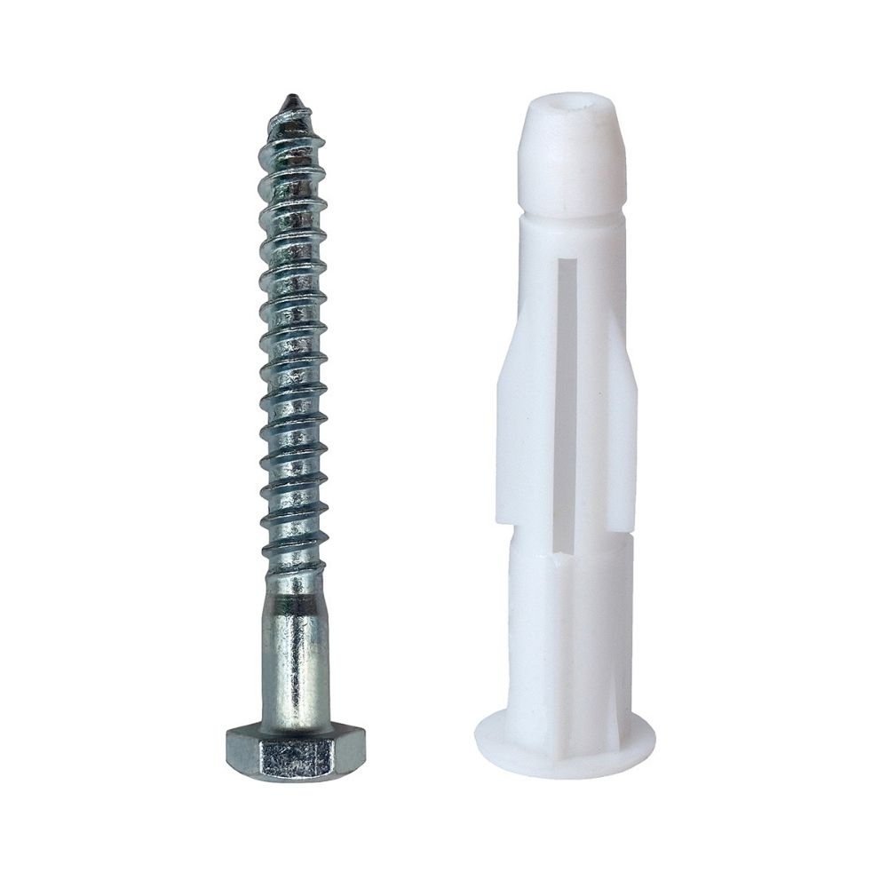 PARAFUSO SEXTAVADO SOBERBA 1/4X65 COM BUCHA S10 MULTIUSO COM 25 PECAS - SFORPLAST