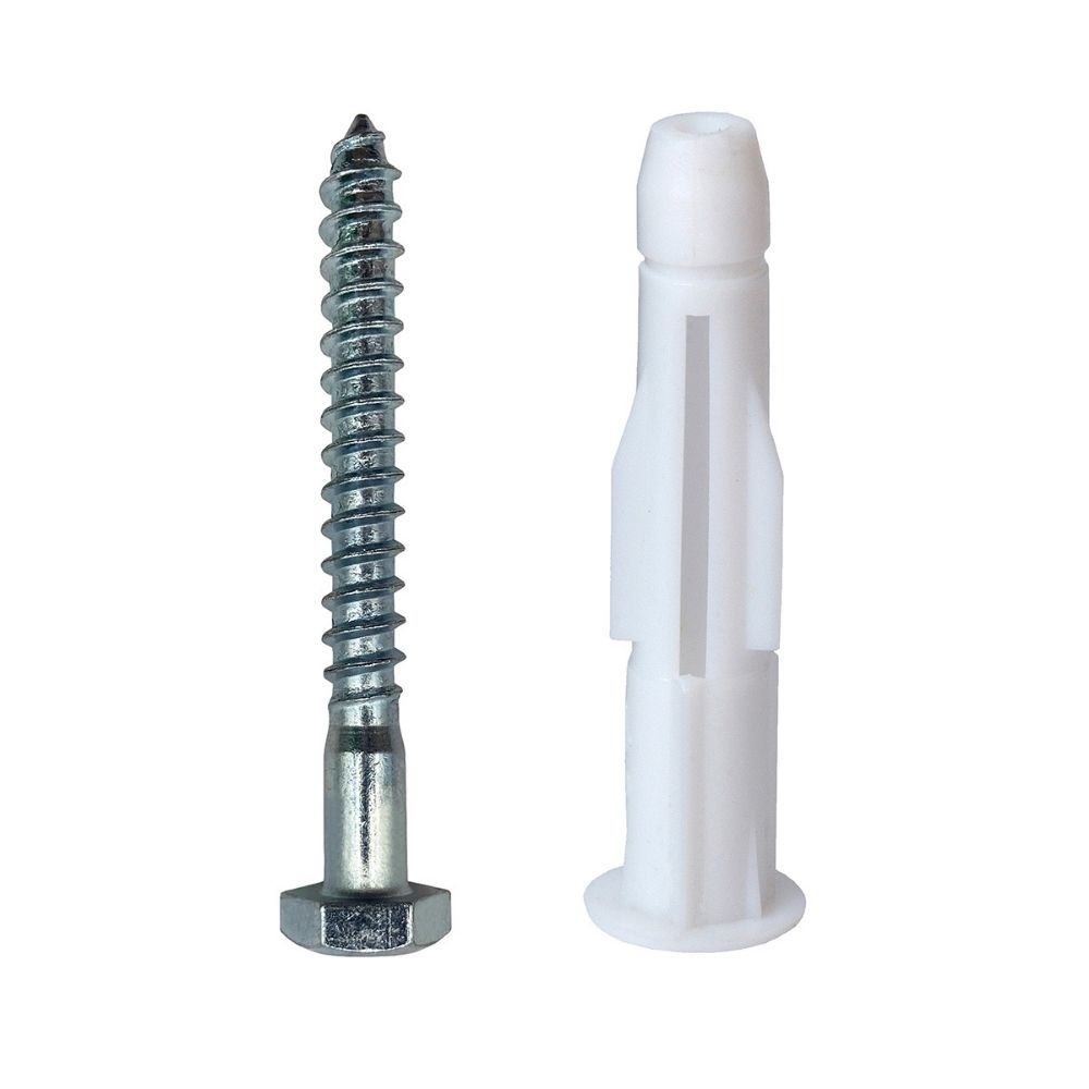 PARAFUSO SEXTAVADO SOBERBA 5/16X80 + BUCHA MULTIUSO 12 COM 2 PECAS - SFORPLAST