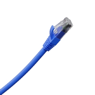 PATCH CORD U/UTP IMPACT LAN CAT5 3 METROS AZUL - INTELBRAS