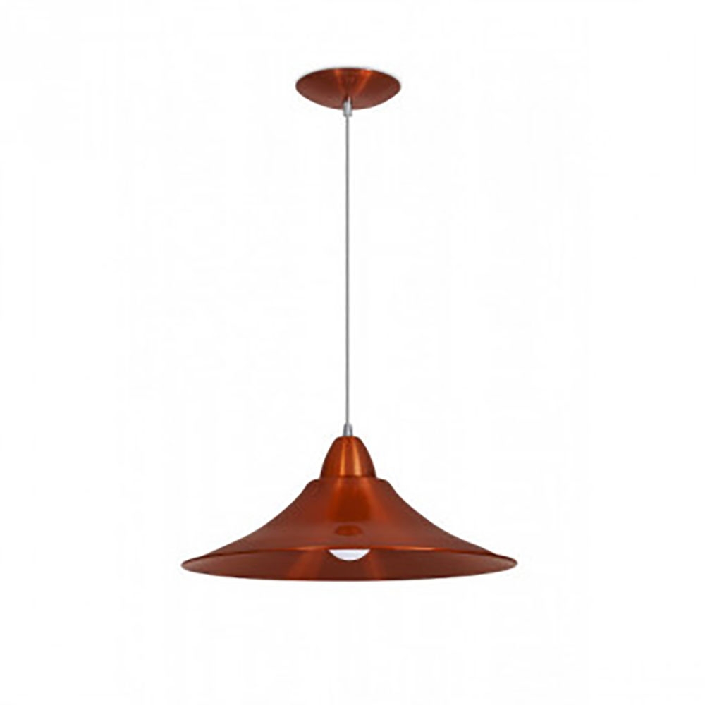 PENDENTE BAHREIN COBRE PARA 1 LAMPADA E27 23W - KIN LIGHT