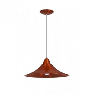 PENDENTE BAHREIN COBRE PARA 1 LAMPADA E27 23W - KIN LIGHT