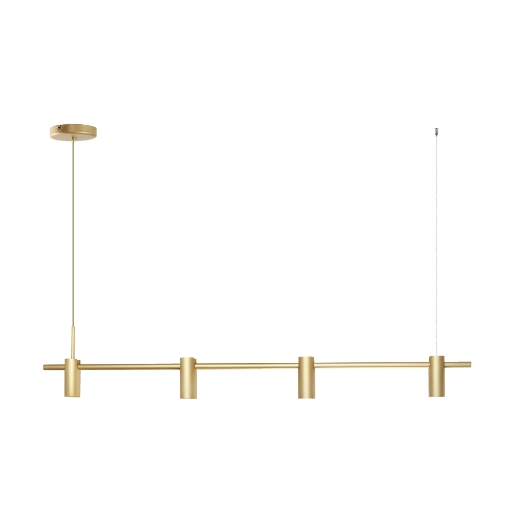 PENDENTE FLASH PARA 4 LAMPADA MR11 GU10 CHAMPAGNE - SPOT LINE