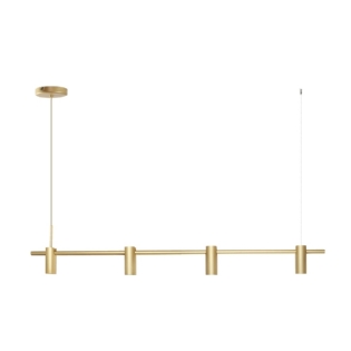 PENDENTE FLASH PARA 4 LAMPADA MR11 GU10 CHAMPAGNE - SPOT LINE