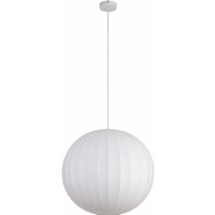 PENDENTE LED BOMBYX PARA 3 LAMPADA E27 50 CM BIVOLT BRANCO - SKYLIGHT