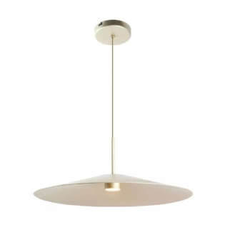 PENDENTE LED CLAIRE 12W LUZ AMARELA 3000K CHAMPAGNE - SPOT LINE