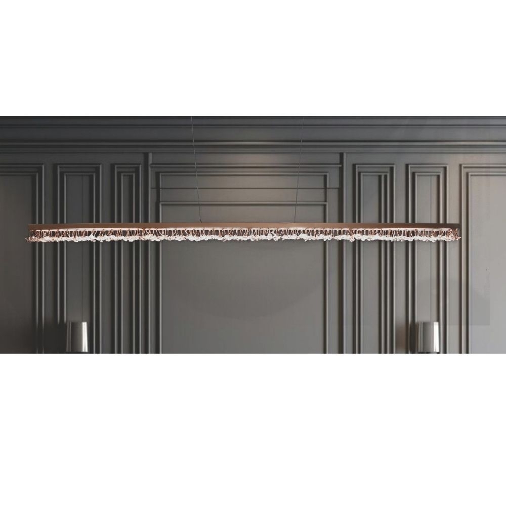 PENDENTE LED STRETTO 17W 3000K 1989LM 1 METRO - LAMPLUZ