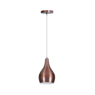 Pendente Nepal Cobre para 1 Lampada E27 ate 60w - Kin Light