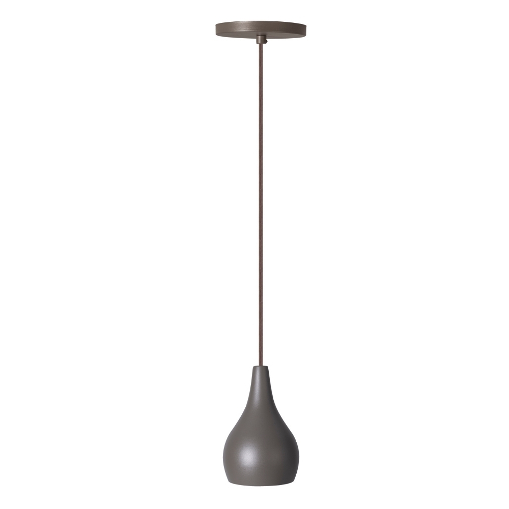 PENDENTE NEPAL PARA 1 LAMPADA ALUMINIO FENDI 12CM - KIN LIGHT