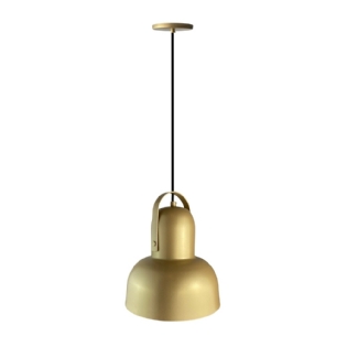 PENDENTE SPEN PARA 1 LAMPADA E27 GOLD CHAMPAGNE - TY ILUMINACAO