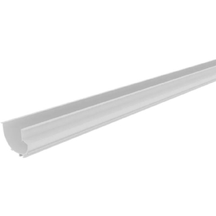 PERFIL EMBUTIR UNILATERAL 10MM BRANCO 1 METRO - LUMINATTI
