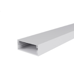 PERFIL SOBREPOR NANO 40MM BRANCO LIGHT 1 METRO - LUMINATTI