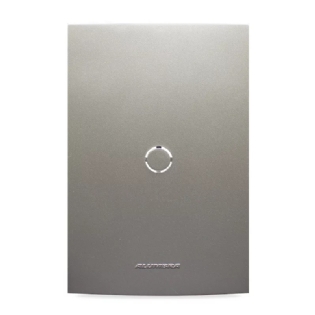 PLACA 4X2 CEGA COM SAIDA DE FIO E SUPORTE CLASS TITANIUM INOVA PRO - ALUMBRA