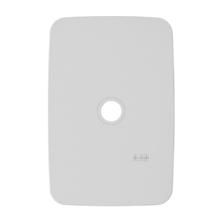 PLACA 4X2 CEGA COM SUPORTE BRANCA ORIGEN - ABB