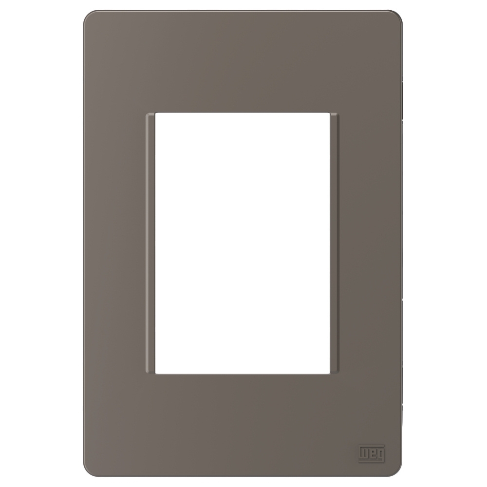 PLACA 4X2 PARA 3 POSTOS ARGILA SEM SUPORTE ESATTA - WEG