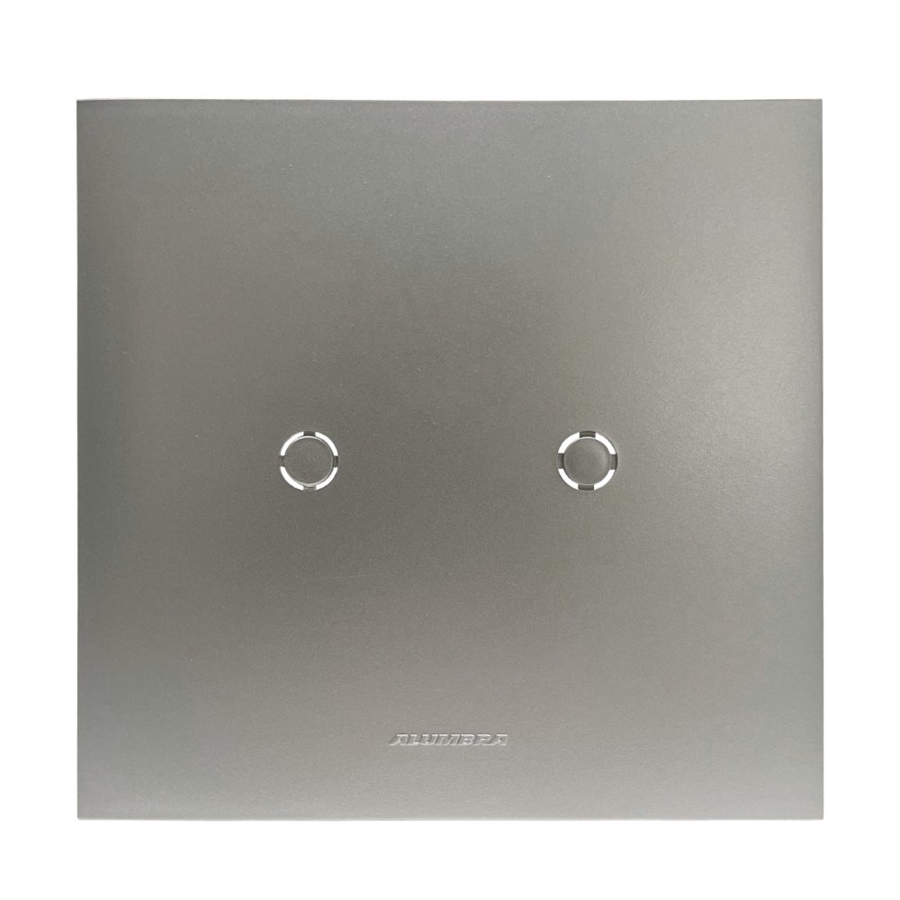 PLACA 4X4 CEGA COM SAIDA DE FIO COM SUPORTE CLASS TITANIUM INOVA PRO - ALUMBRA