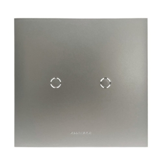 PLACA 4X4 CEGA COM SAIDA DE FIO COM SUPORTE CLASS TITANIUM INOVA PRO - ALUMBRA