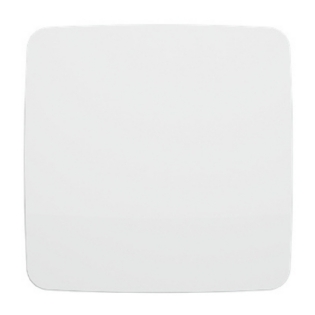 PLACA 4X4 CEGA COM SUPORTE BRANCO ORIGEN - ABB