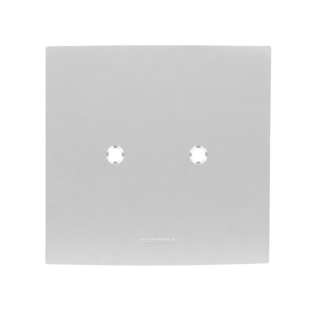 PLACA 4X4 CEGA/SAIDA DE FIO COM SUPORTE BRANCO INOVA PRO - ALUMBRA