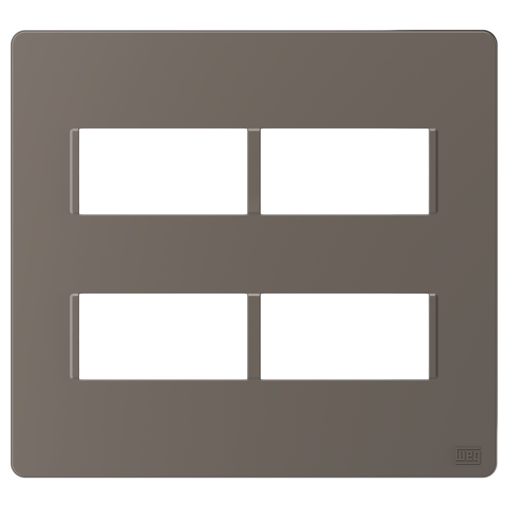 PLACA 4X4 PARA 4 POSTOS ARGILA SEM SUPORTE ESATTA - WEG