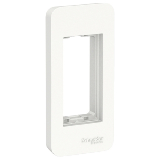 PLACA SUPORTE PARA MOVEIS 1 MODULO BRANCO ORION - SCHNEIDER