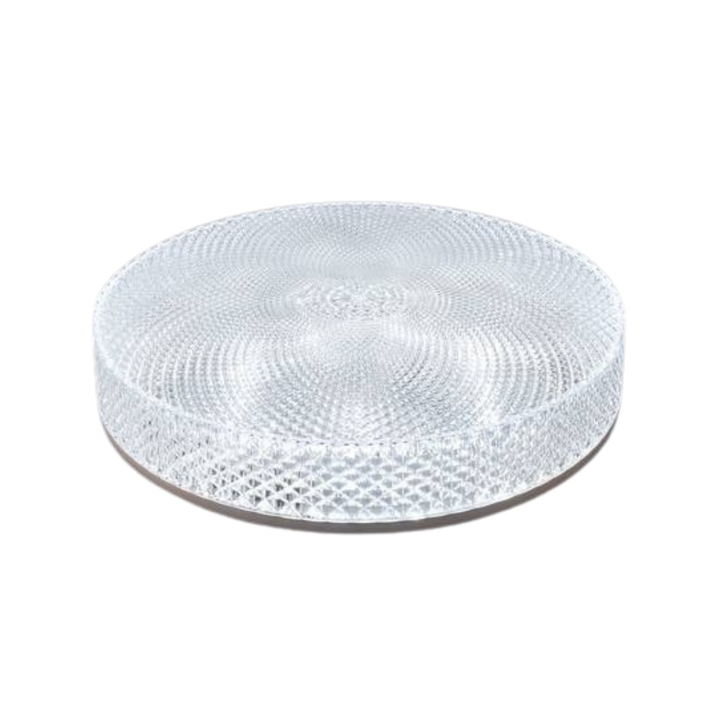 PLAFON LED BEAU CRISTAL 24W LUZ AMARELA 3000K 1800LM ACRILICO - S&L