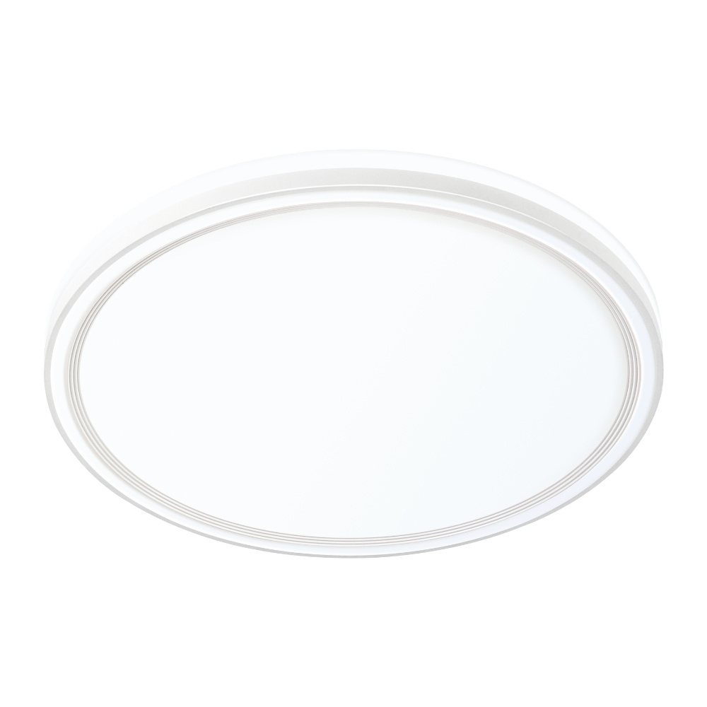 PLAFON LED GENOVA 31W 3000K/4000K/6000K BRANCO 37CM REDONDO - HEVVY