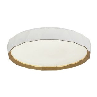 PLAFON LED GLORIA 48W AMARELA/NEUTRA/BRANCO 3840LM 48CM BRANCO REDONDO - BLUMENAU