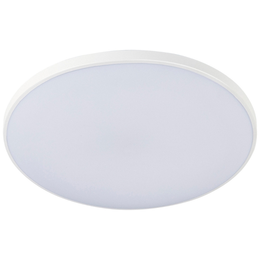 PLAFON LED VERONA 20W 3000K 4000K 6000K BRANCO 26CM REDONDO - HEVVY