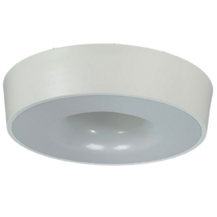 PLAFON NICE SOBREPOR PARA 4 LAMPADAS E27 BRANCO REDONDO 45CM - MADRILUX
