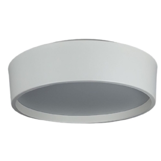 PLAFON RAVENA SOBREPOR PARA 4 LAMPADAS E27 BRANCO REDONDO 45CM - MADRILUX